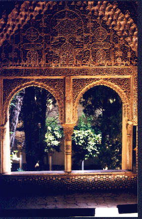 Mirador de Lindaraja en La Alhambra